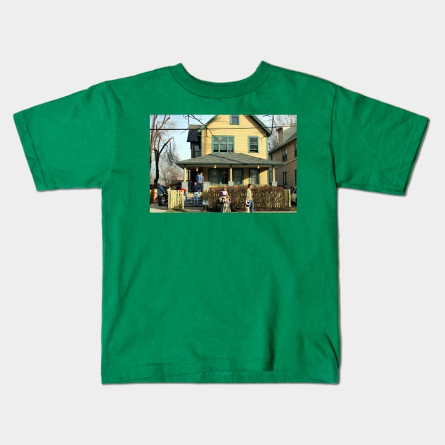 Tell Us A Christmas Story Kids T-Shirt by Rob Johnson Photography